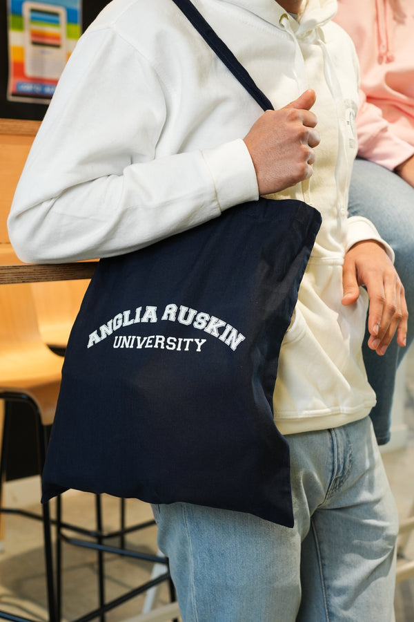 Canvas ARU Branded Tote Bag Navy