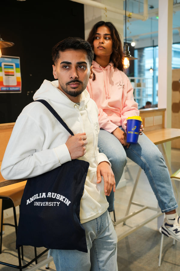 Canvas ARU Branded Tote Bag Navy