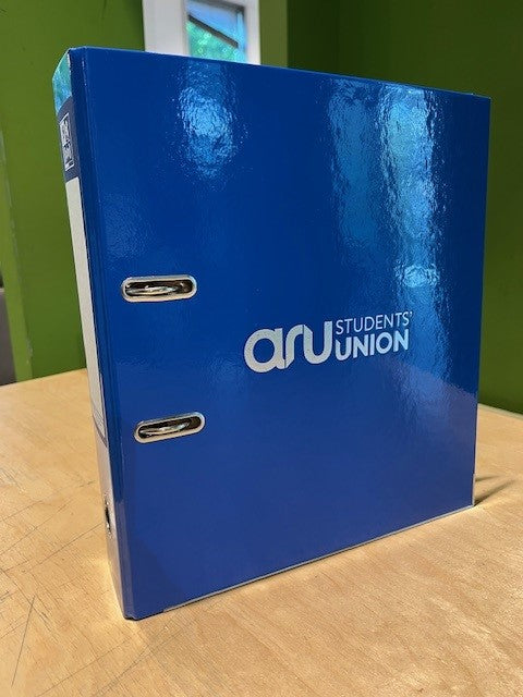 Student Union branded Lever Arch Files