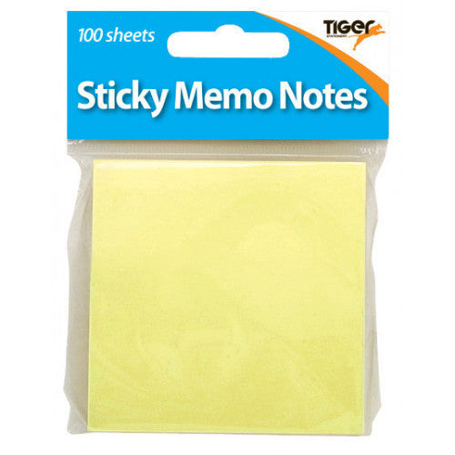 Bright Sticky Memo Notes 3 x 3 inches